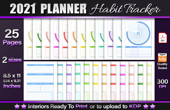 Download 2021 Planner Habit Tracker - 2021 Collection