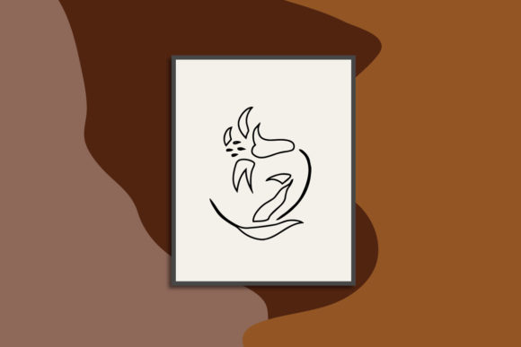 Download Hand Drawn Flower Art Line - Premium Resources
